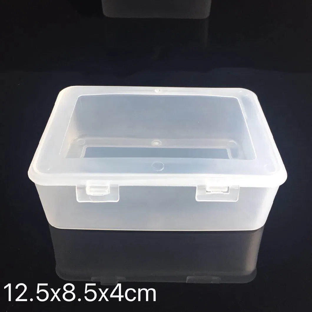 Glossy Technics Plastic Material and Stocked Feature Multiple Specifications PP Storage Box