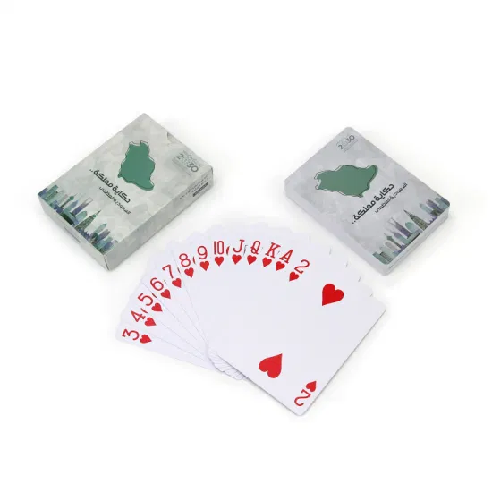 Prix ​​de gros Qatar carte de Poker impression personnalisée 100% plastique arabie saoudite koweït carte à jouer 100% cartes à jouer en plastique
